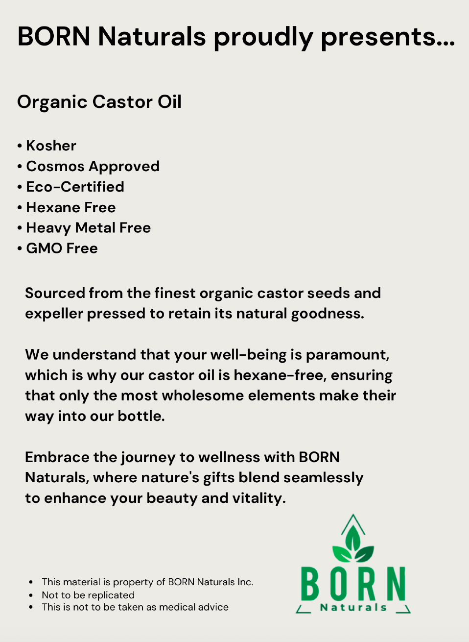 FREE PDF Download - Organic Castor Oil